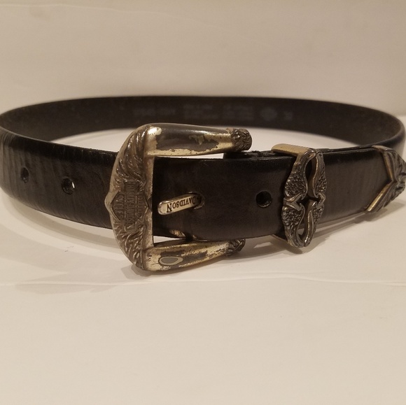 Harley-Davidson Other - Harley Davidson Women's Black Leather Belt